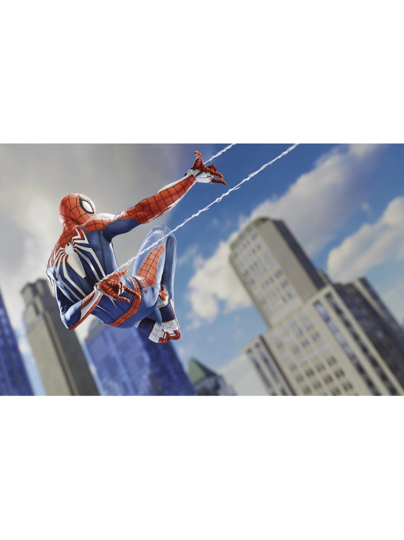 Papier peint panoramique - marvel spider-man spider web shooting - taille: 400 x 250 cm Multicolore - Kiabi