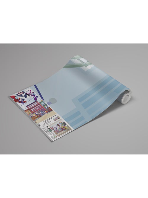 Papier peint panoramique - Marvel Spidey et ses amis extraordinaires Theme Park - Taille: 400 x 250 - Kiabi