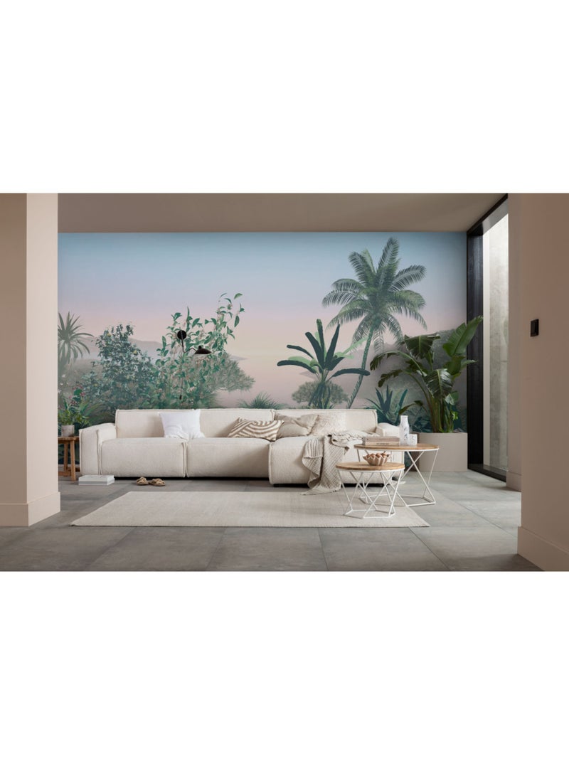 Papier peint panoramique - matin - taille: 500 x 280 cm Multicolore - Kiabi