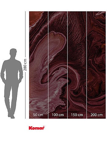Papier peint panoramique - mélange - taille: 200 x 280 cm