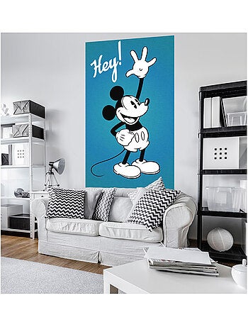 Papier peint panoramique - mickey - hey - taille: 120 x 200 cm