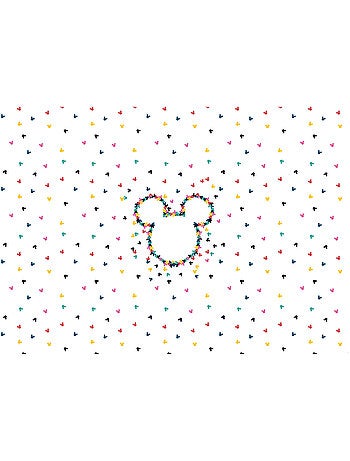 Papier peint panoramique - mickey heads-up - taille: 400 x 280 cm