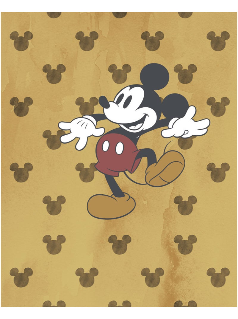 Papier peint panoramique - mickey tap dance - taille: 200 x 250 cm Multicolore - Kiabi