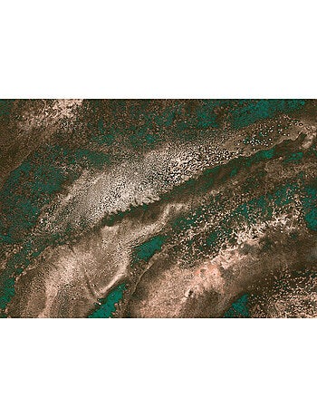 Papier peint panoramique - molten copper - taille: 400 x 280 cm