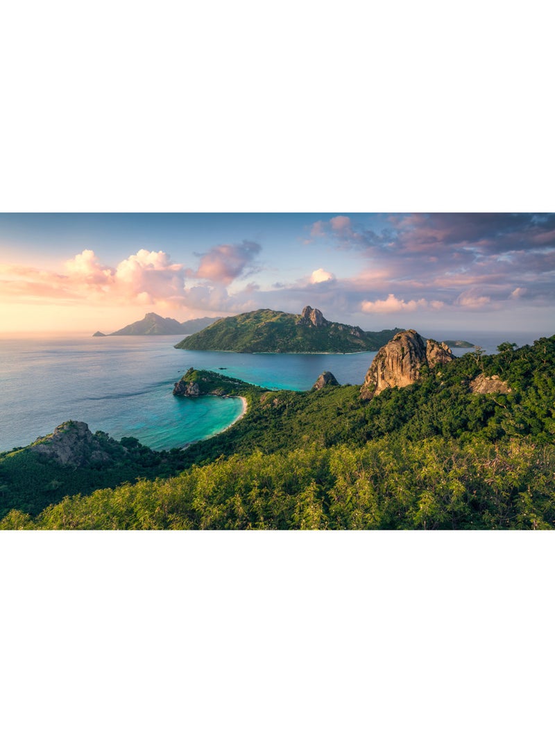 Papier peint panoramique - monkey island - taille: 350 x 200 cm Multicolore - Kiabi