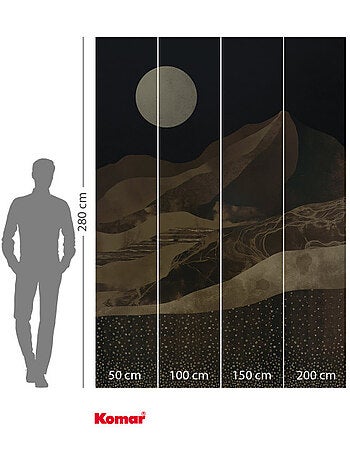 Papier peint panoramique - mountain spike - taille: 200 x 280 cm