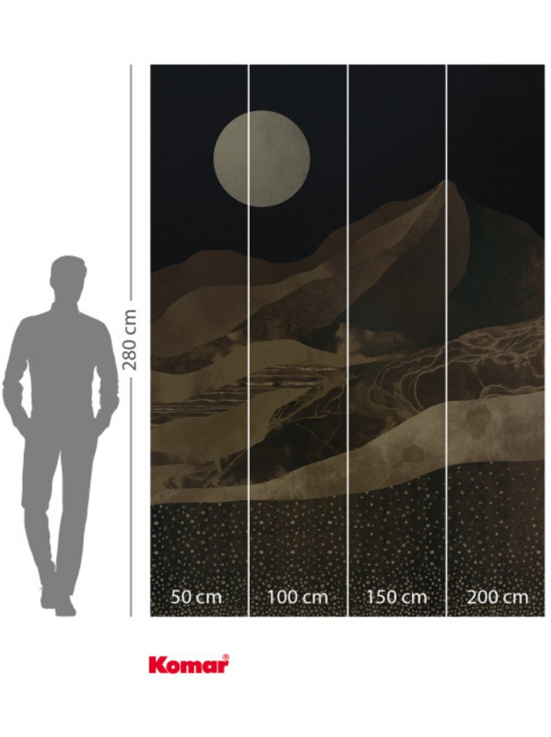 Papier peint panoramique - mountain spike - taille: 200 x 280 cm Multicolore - Kiabi