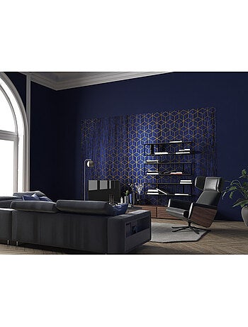 Papier peint panoramique - mystique bleu - taille: 400 x 280 cm