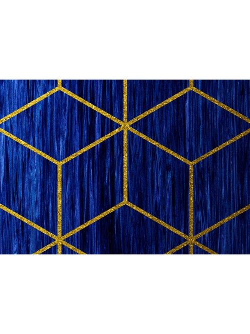Papier peint panoramique - mystique bleu - taille: 400 x 280 cm - Kiabi