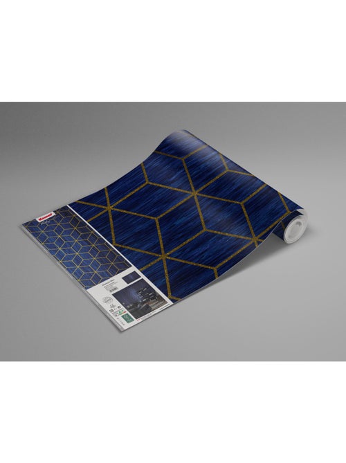 Papier peint panoramique - mystique bleu - taille: 400 x 280 cm - Kiabi