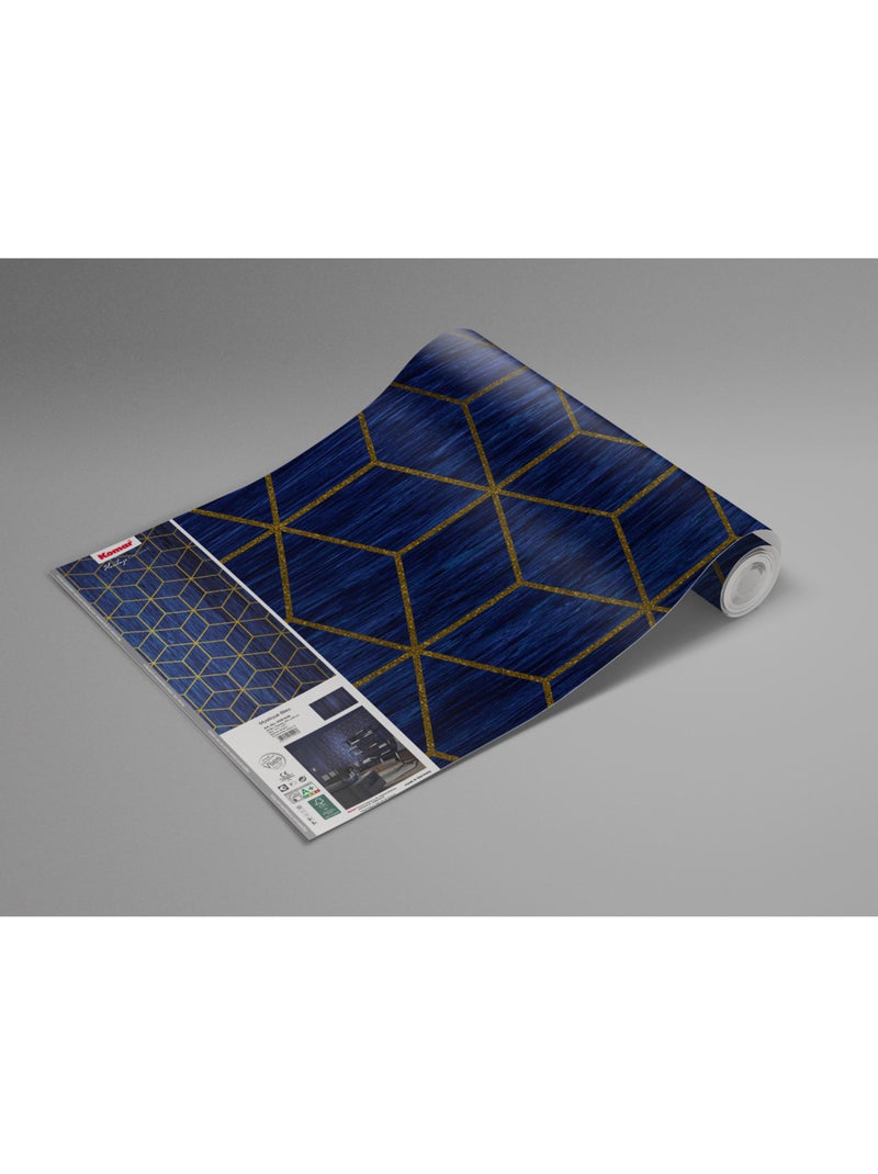 Papier peint panoramique - mystique bleu - taille: 400 x 280 cm Multicolore - Kiabi
