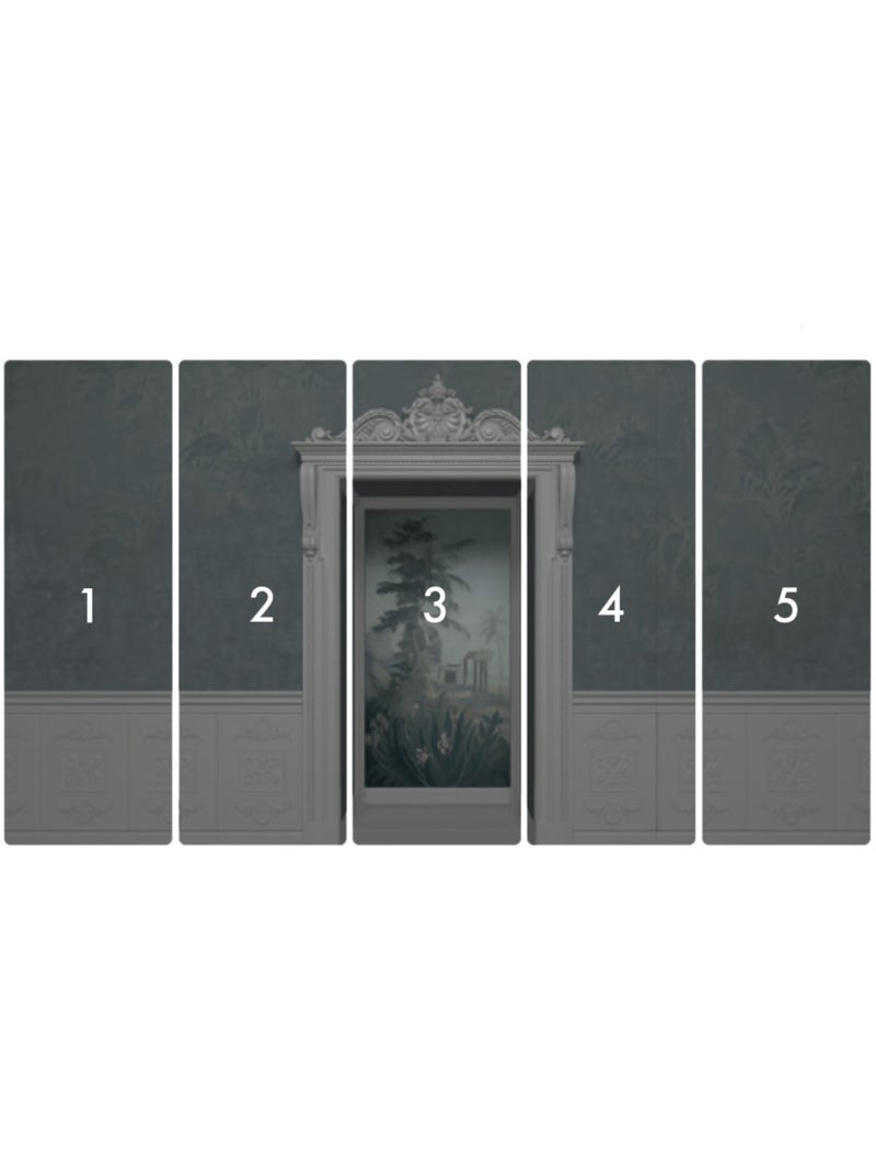 Papier peint panoramique - niche - taille: 500 x 280 cm Multicolore - Kiabi