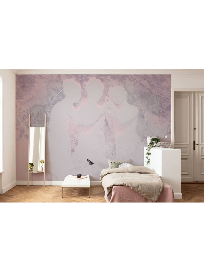 Papier peint panoramique - nymphs - taille: 400 x 280 cm Multicolore - Kiabi