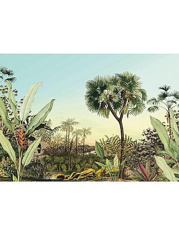 Papier peint panoramique - oasis - taille: 350 x 250 cm