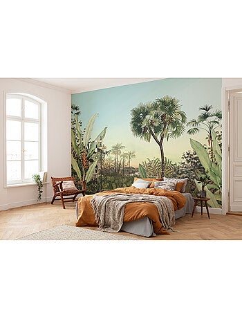 Papier peint panoramique - oasis - taille: 350 x 250 cm