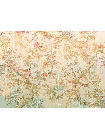 Papier peint panoramique - oiseau de paradis - taille: 350 x 255 cm
