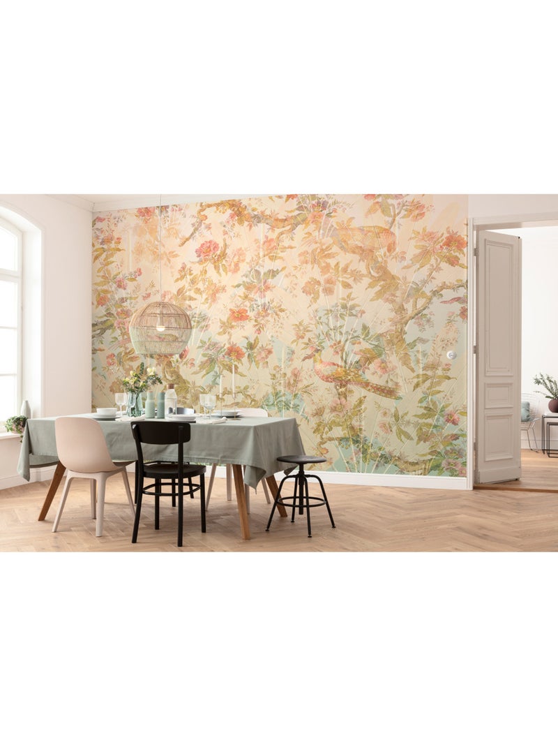 Papier peint panoramique - oiseau de paradis - taille: 350 x 255 cm Multicolore - Kiabi