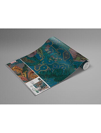 Papier peint panoramique - orient bleu - taille: 200 x 270 cm