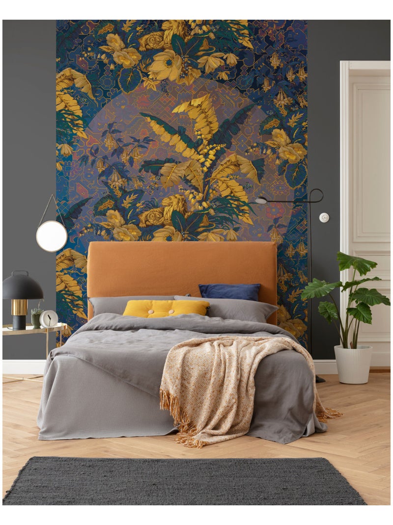 Papier peint panoramique - orient d'or - taille: 200 x 270 cm Multicolore - Kiabi