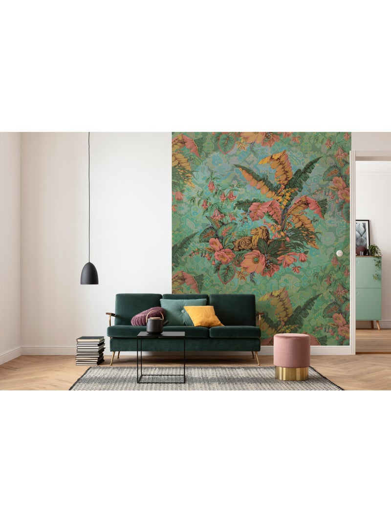 Papier peint panoramique - orient rosé - taille: 200 x 270 cm Multicolore - Kiabi