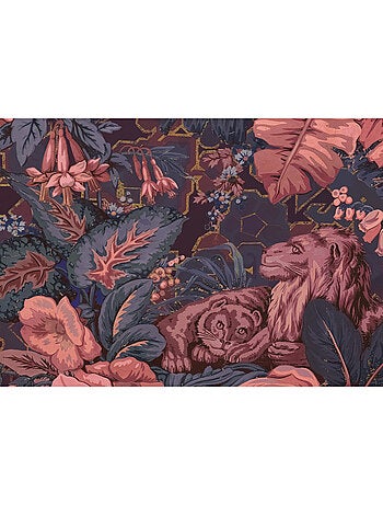 Papier peint panoramique - orient violet - taille: 200 x 270 cm