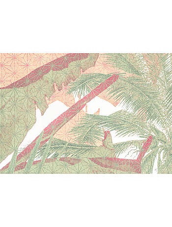 Papier peint panoramique - palmiers - taille: 400 x 280 cm