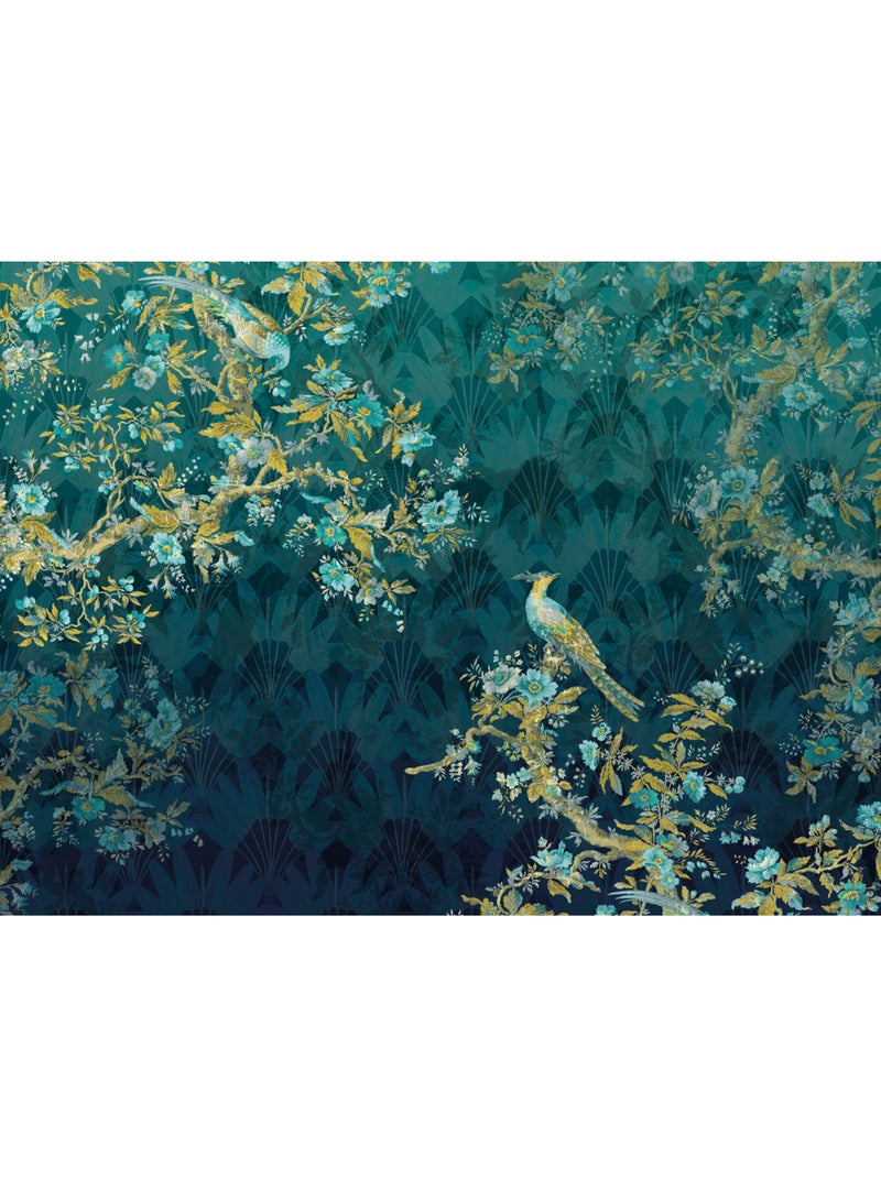 Papier peint panoramique - paradis - taille: 350 x 260 cm Multicolore - Kiabi