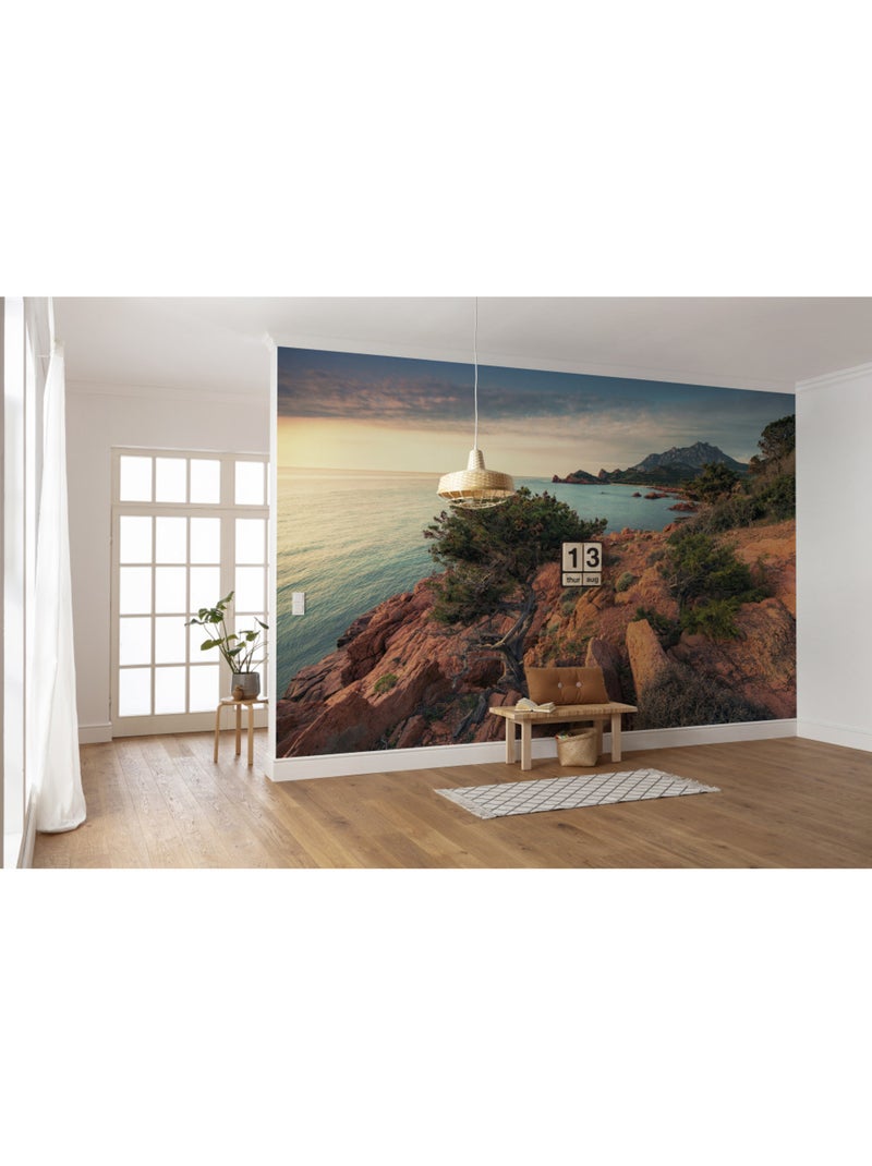 Papier peint panoramique - paradiso ii - taille: 450 x 280 cm Multicolore - Kiabi