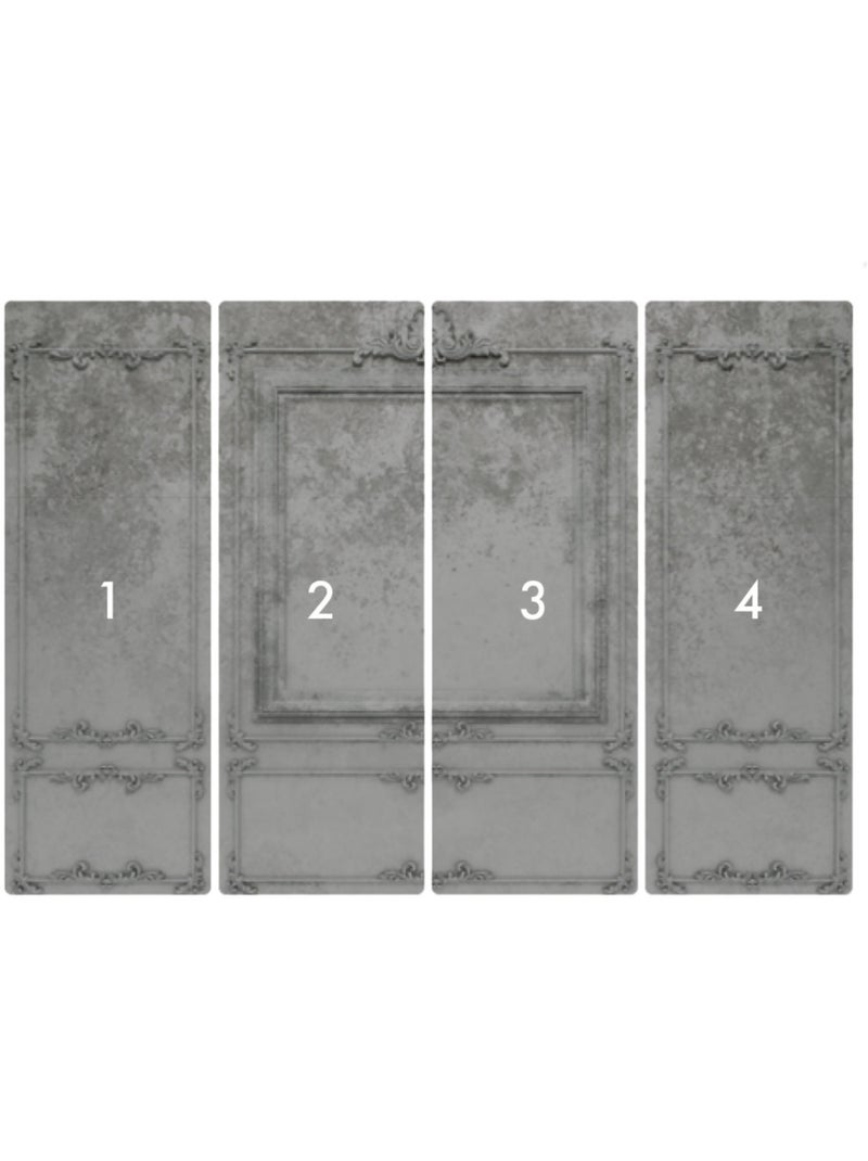 Papier peint panoramique - patina panels - taille: 400 x 280 cm Multicolore - Kiabi