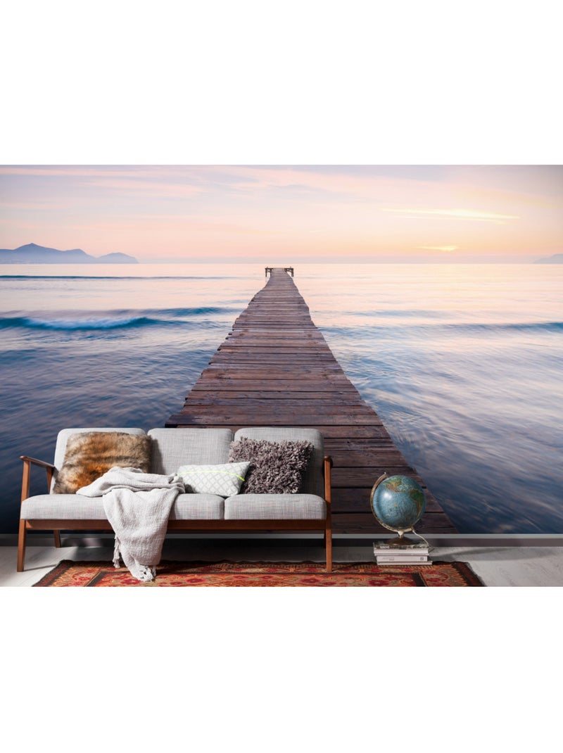 Papier peint panoramique - peace - taille: 400 x 250 cm Multicolore - Kiabi