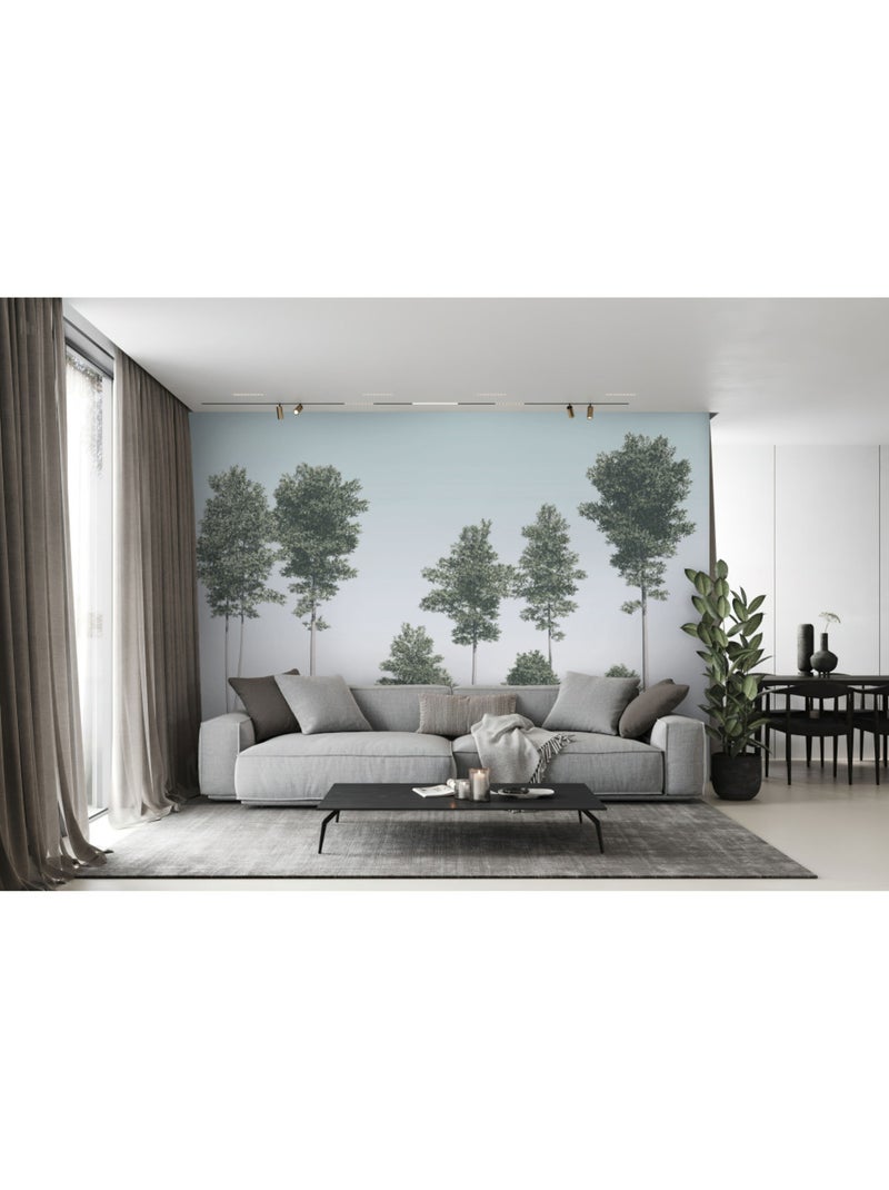 Papier peint panoramique - pines - taille: 400 x 280 cm Multicolore - Kiabi