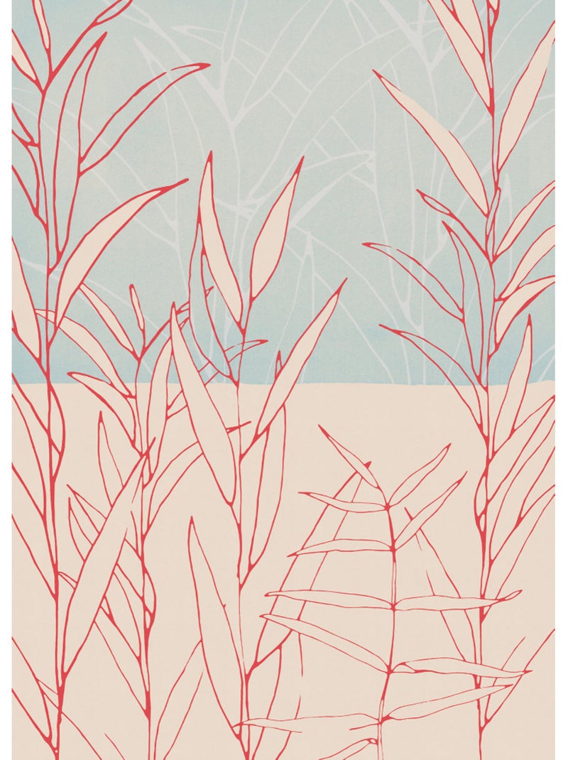 Papier peint panoramique - plain - taille: 200 x 280 cm Multicolore - Kiabi