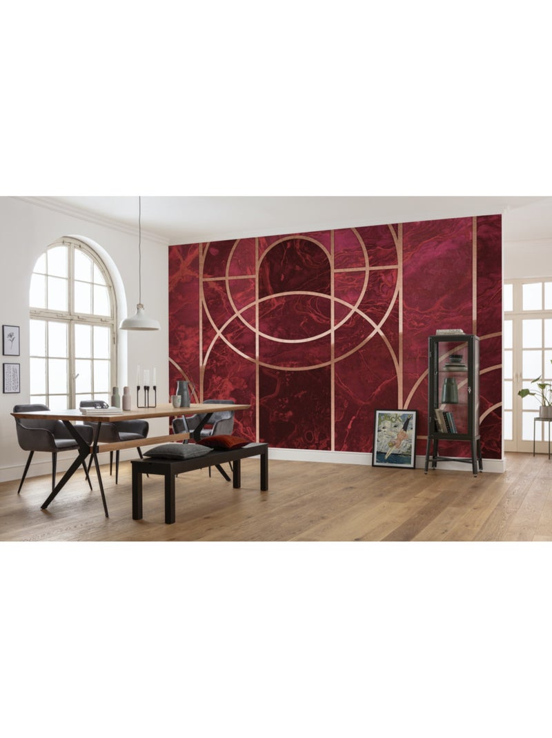 Papier peint panoramique - pompeux - taille: 400 x 280 cm Multicolore - Kiabi
