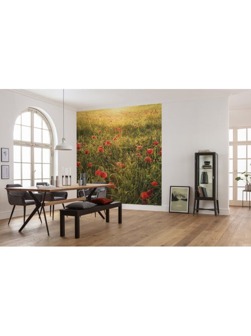 Papier peint panoramique - poppy world - taille: 250 x 280 cm - Kiabi Papier peint panoramique - poppy world - taille: 250 x 280 cm - Kiabi