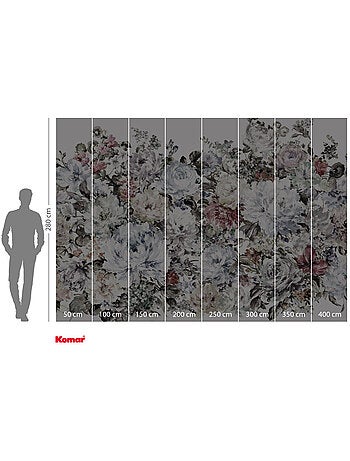 Papier peint panoramique - posy - taille: 400 x 280 cm