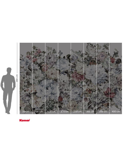 Papier peint panoramique - posy - taille: 400 x 280 cm - Kiabi Papier peint panoramique - posy - taille: 400 x 280 cm - Kiabi