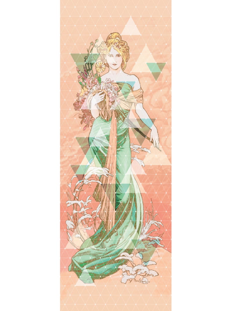 Papier peint panoramique - printemps - taille: 100 x 280 cm Multicolore - Kiabi