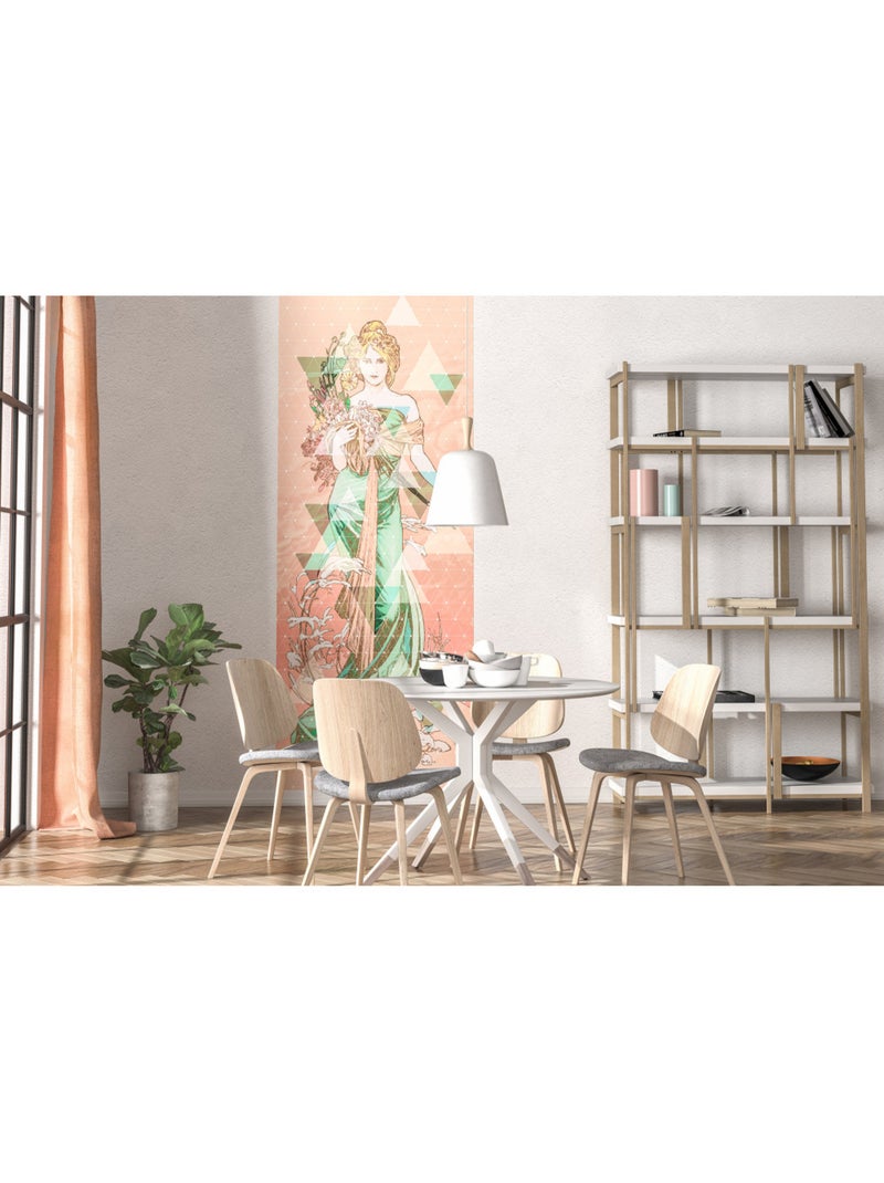 Papier peint panoramique - printemps - taille: 100 x 280 cm Multicolore - Kiabi