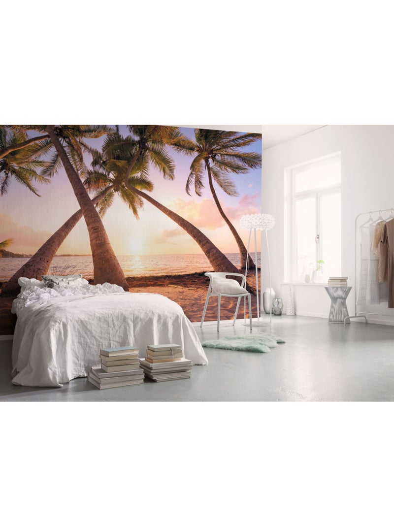 Papier peint panoramique - reaching the sun - taille: 400 x 250 cm Multicolore - Kiabi