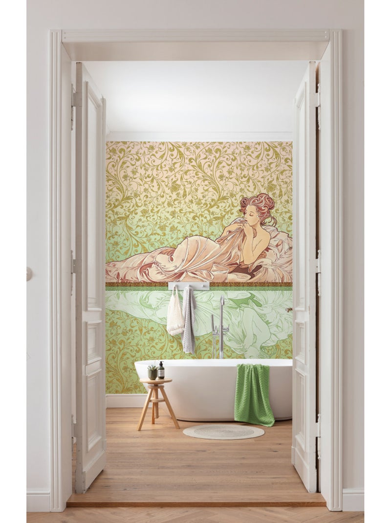 Papier peint panoramique - réflexion - taille: 200 x 280 cm Multicolore - Kiabi