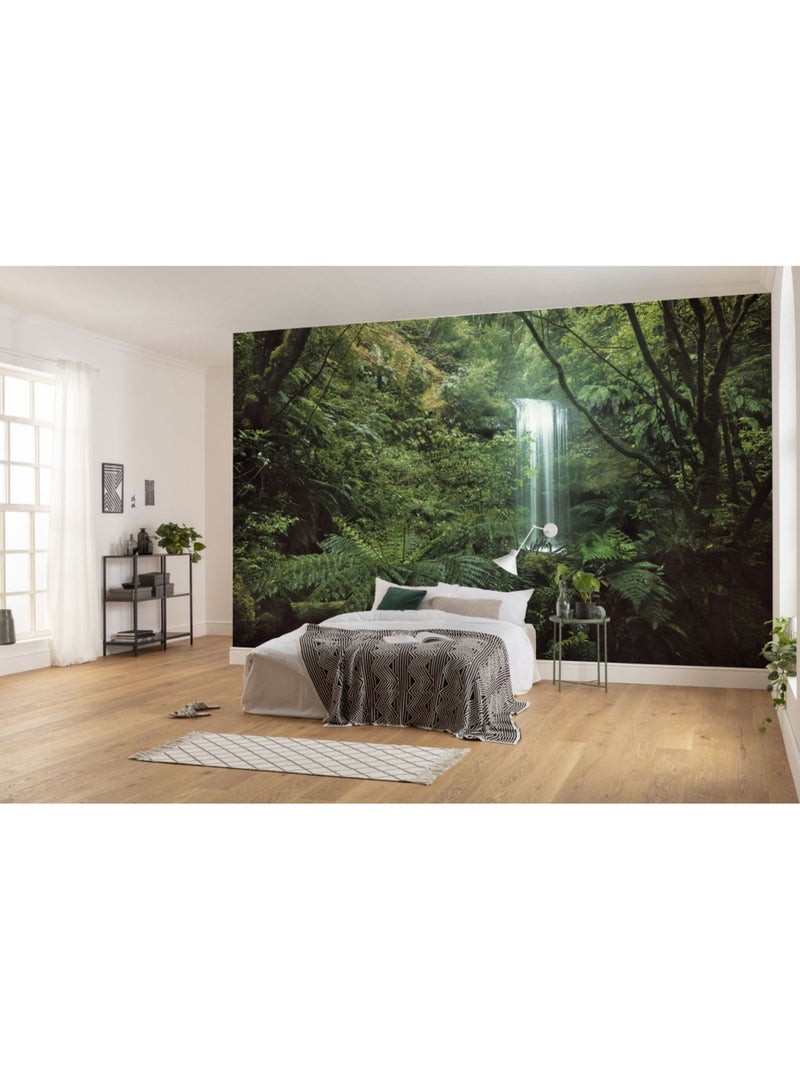 Papier peint panoramique - secret veil - taille: 450 x 280 cm Multicolore - Kiabi
