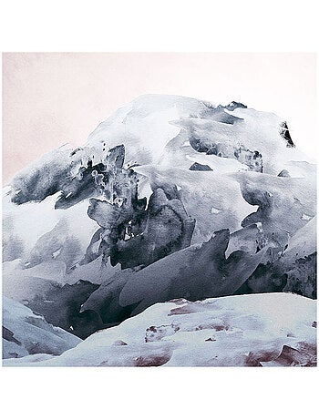 Papier peint panoramique - shadow mountain - taille: 300 x 280 cm