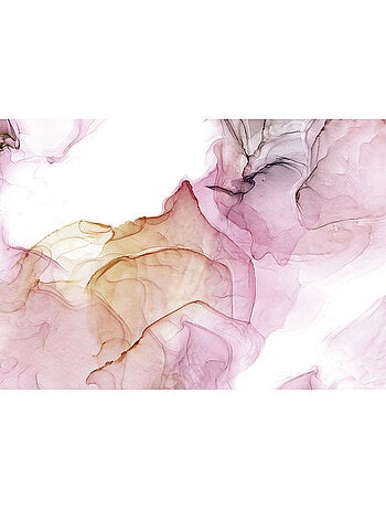 Papier peint panoramique - shiny fluid - taille: 400 x 280 cm
