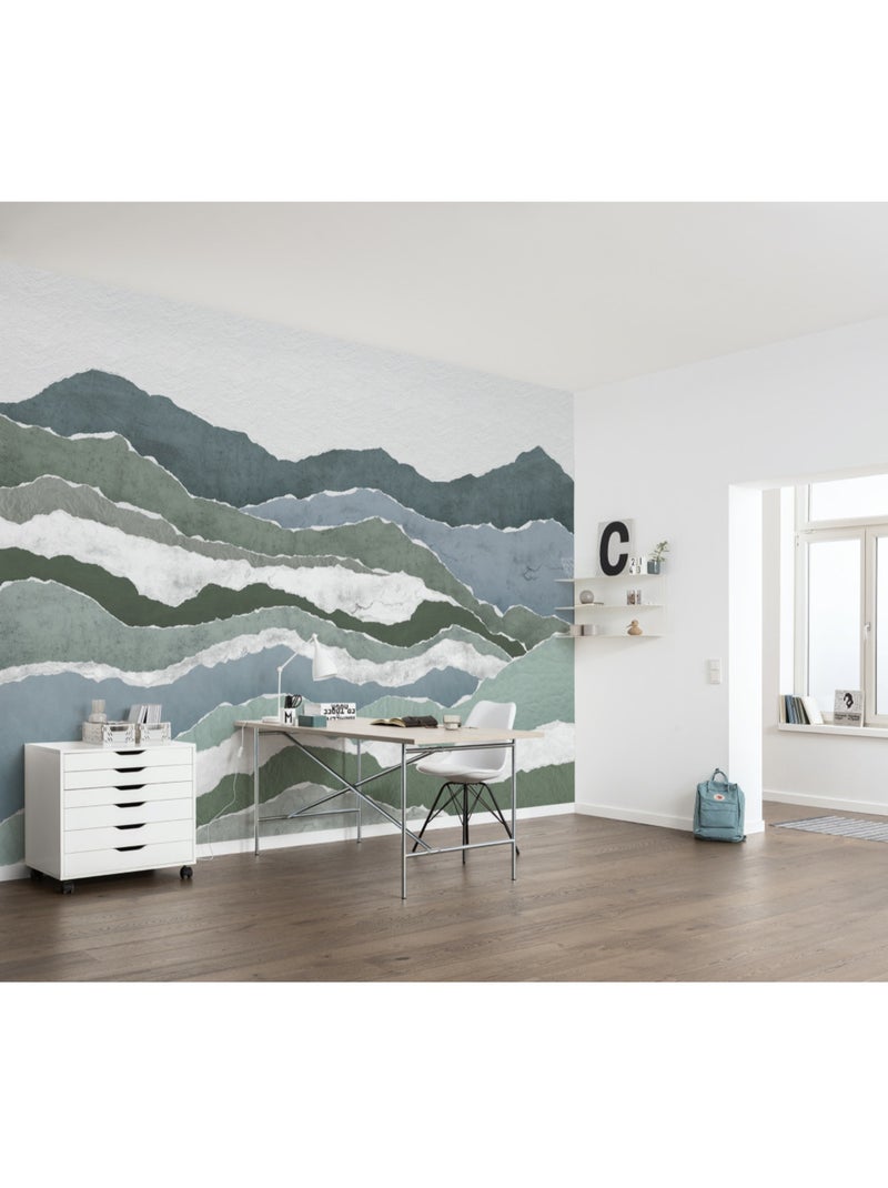 Papier peint panoramique - sierra - taille: 400 x 280 cm Multicolore - Kiabi