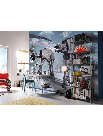 Papier peint panoramique - star wars battle of hoth - taille: 400 x 260 cm