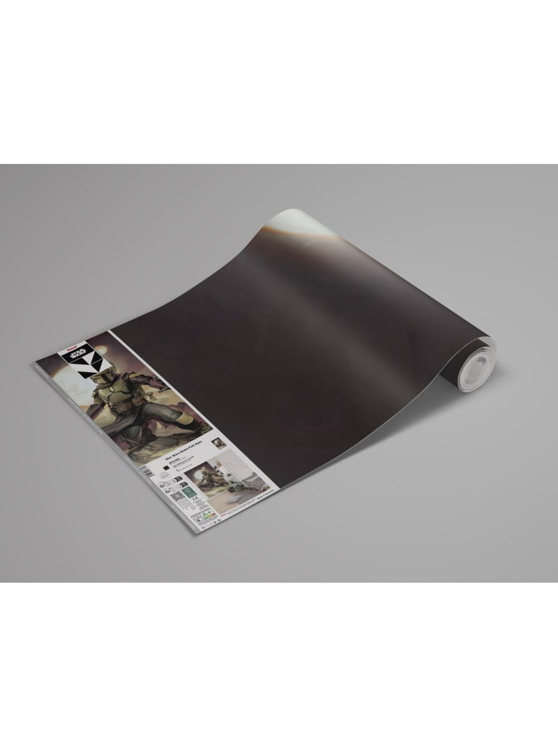 Papier peint panoramique - star wars boba fett epic - taille: 150 x 250 cm Multicolore - Kiabi