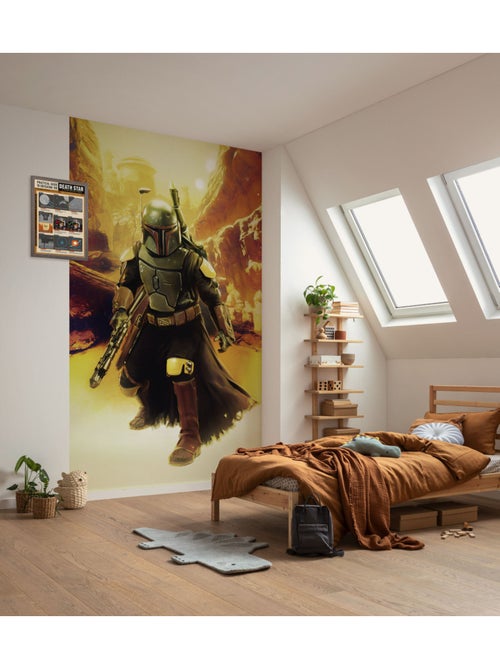 Papier peint panoramique - star wars boba fett sneaking up - taille: 150 x 250 cm - Kiabi Papier peint panoramique - star wars boba fett sneaking up - taille: 150 x 250 cm - Kiabi