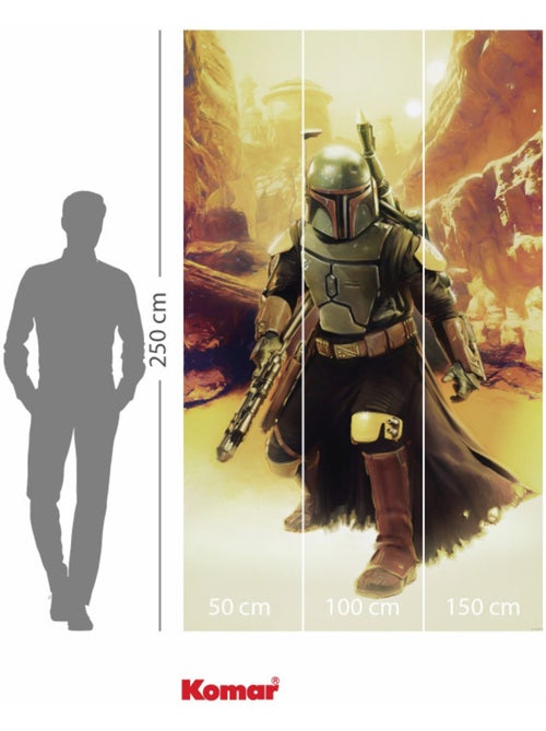 Papier peint panoramique - star wars boba fett sneaking up - taille: 150 x 250 cm - Kiabi Papier peint panoramique - star wars boba fett sneaking up - taille: 150 x 250 cm - Kiabi