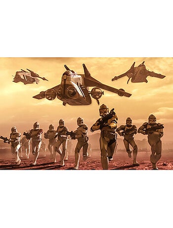 Papier peint panoramique - Star Wars Classic Clone Trooper - Taille: 400 x 260 cm