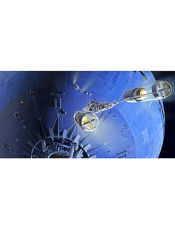Papier peint panoramique - star wars classic rmq death star assault - taille: 500 x 250 cm